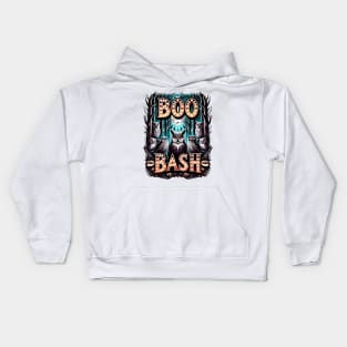 Electrifying 'Boo Bash' design Kids Hoodie